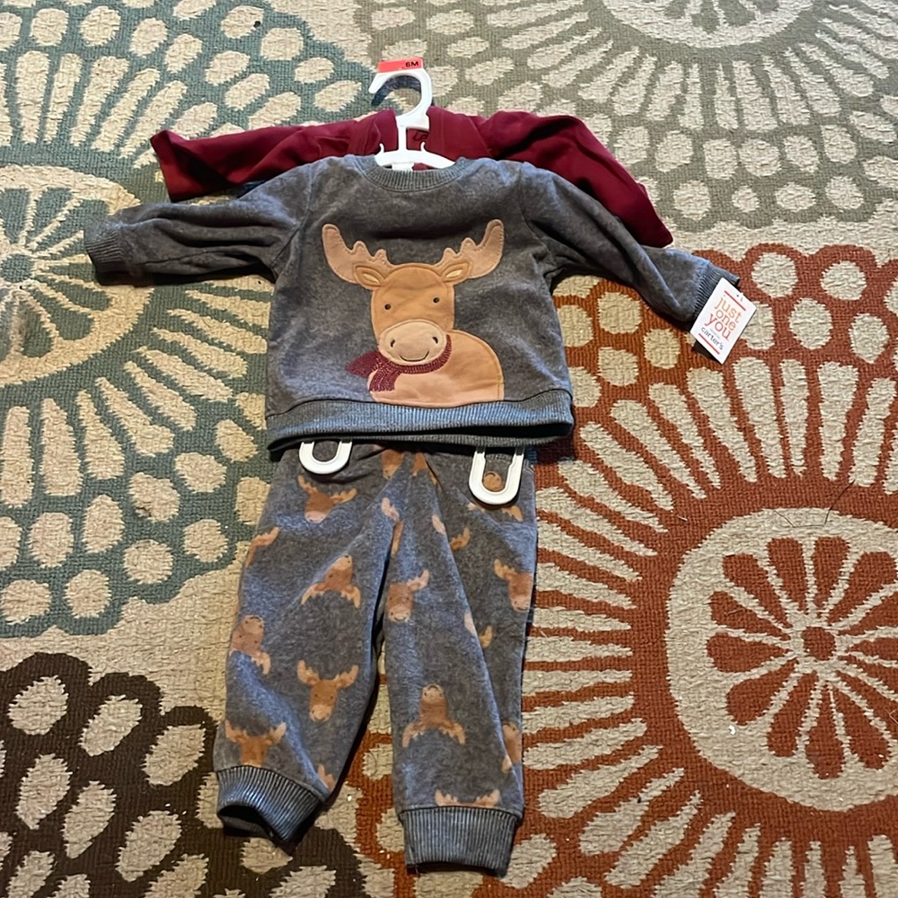 Carter’s Three Piece Set Moose